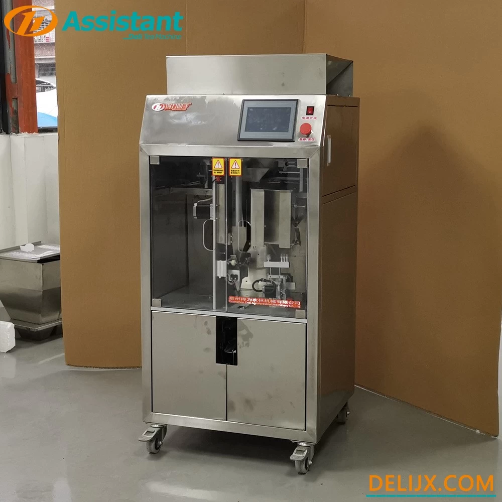 Automatic Plastic Tea Pouch Packing Machine With Square The Package